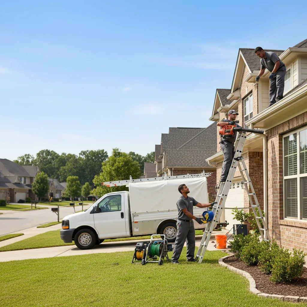 Home Gutter Service in Russellville, AR near me